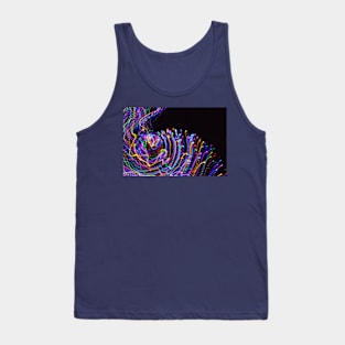 Spectrum Wave Light Painting Tank Top